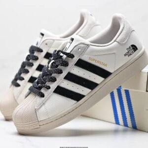 ADIDAS ORIGINAL SUPERSTAR - WHITE BLACK (North Face Edition)